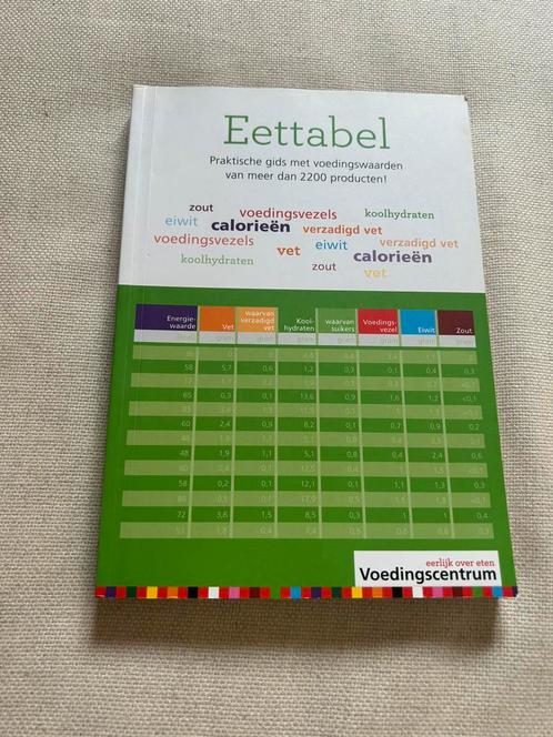 Stichting Voedingscentrum Nederland - Eettabel, Boeken, Kookboeken, Zo goed als nieuw, Ophalen