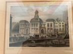 Oude Pentekening Rotterdam - De Beurs, Antiek en Kunst, Kunst | Etsen en Gravures, Ophalen of Verzenden