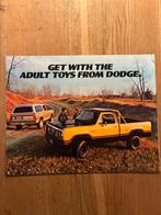 Dodge Toys brochure 1977, Verzenden, Zo goed als nieuw, Overige merken