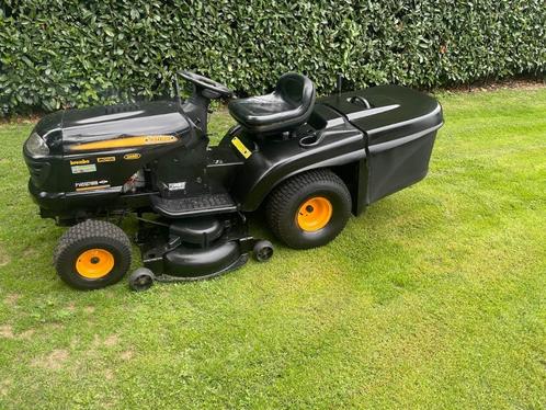 partner P145107HRB briggs en stratton  zitmaaier, Tuin en Terras, Zitmaaiers, Gebruikt, 90 tot 120 cm, Elektrische starter, Opvangbak