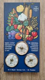 Reclame thermometer geen emaille, Ophalen of Verzenden, Reclamebord