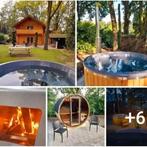 Luxe boshuis te huur mèt Hottub, Sauna èn Bubbelbad
