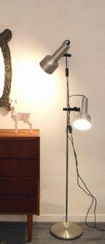 Jaren 60 vintage vloerlamp met twee spots mid century design, Ophalen, Gebruikt, -, -