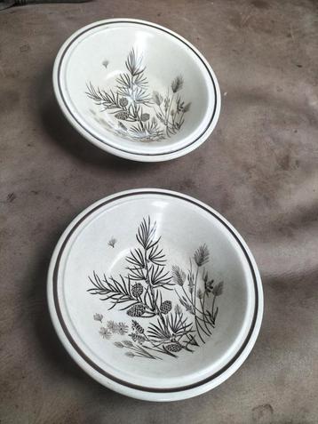 2 pinewood kommetjes  beschikbaar voor biedingen