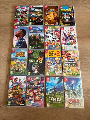 Nintendo Switch Games - Veel Titels! beschikbaar voor biedingen