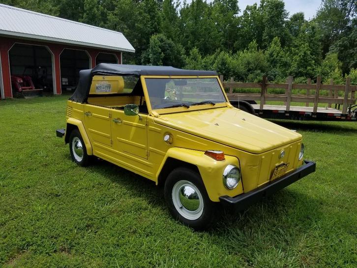 Volkswagen Thing, VW 181 uit 1973, Auto's, Volkswagen, Particulier, Overige modellen, Benzine, Euro 1, Cabriolet, Handgeschakeld