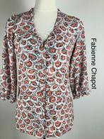 Fabienne Chapot Blouse  (mt: 34) GR/7628, Ophalen of Verzenden, Zo goed als nieuw, Maat 34 (XS) of kleiner, Rood