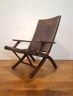 Brutalist folding chair van Angel Pazmino 1974, Huis en Inrichting, Fauteuils, Ophalen, Gebruikt, Vintage design, Mid Century Modern