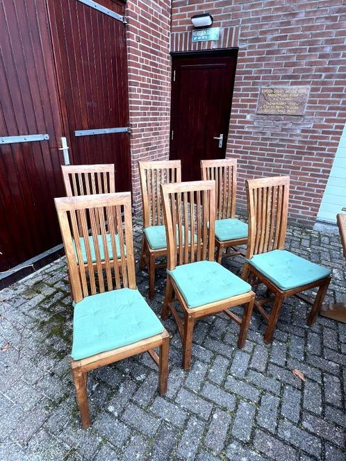 Antieke tafel + stoelen, Antiek en Kunst, Antiek | Meubels | Tafels, Ophalen