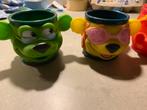 4 kinderbekers, Huis en Inrichting, Keuken | Tupperware, Ophalen, Zo goed als nieuw, Beker of Kan