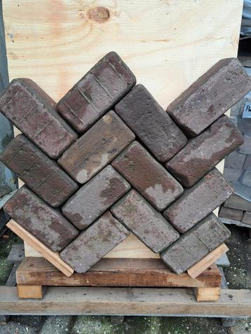 gebakken klinkers keiformaat 13m², bestrating, klinker, nr3 beschikbaar voor biedingen