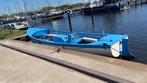 Houten tender | sloep te koop | 8.20 mtr lang 2.50 breed, Watersport en Boten, Ophalen, 10 tot 30 pk, Gebruikt, Binnenboordmotor