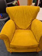 Gele fauteuil, Huis en Inrichting, Fauteuils, Ophalen, Zo goed als nieuw