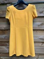 Zara jurk maat L met korte mouw geel❗NIEUW, Verzenden, Zara, Geel, Maat 42/44 (L)