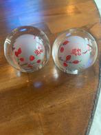 Glazen sierknikkers met slang Japans?, Ophalen of Verzenden, Zo goed als nieuw