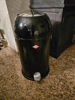 wesco kickmaster zwart 33 liter, Huis en Inrichting, Woonaccessoires | Prullenbakken, Ophalen, Kunststof, Gebruikt, Met pedaal