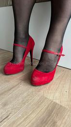 Rode hoge hakken, Pumps, Verzenden, Gedragen, Rood