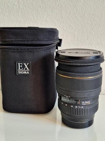Sigma 24-70mm F2.8 EX DG macro met Sony A-vatting, geen AF beschikbaar voor biedingen