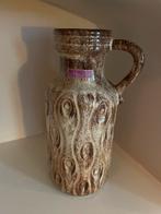 Vintage Scheurich 'Koralle' West Germany fatlava kanvaas, Huis en Inrichting, Woonaccessoires | Vazen, Overige kleuren, Aardewerk of Porselein