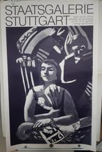 Originele Poster Staatsgalerie Stuttgart Max Beckmann, Verzenden, A1 t/m A3, Reclame, Rechthoekig Staand