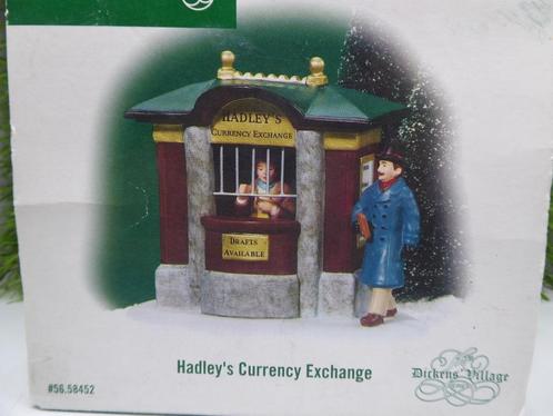Department 56  Hadleyas currency exchange, Diversen, Kerst, Zo goed als nieuw, Verzenden