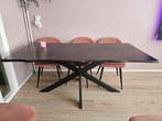 Visgraat eettafel, Ophalen, 50 tot 100 cm, 50 tot 100 cm, Zo goed als nieuw