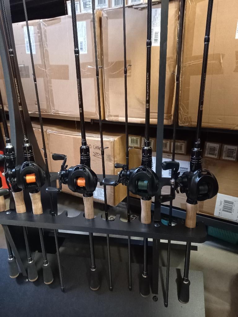 Baitcaster Combos (Hengel+Reel+Kunstaas)...Nieuw!