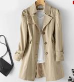 khaki trenchcoat, Ophalen, Nieuw, Maat 38/40 (M), Beige