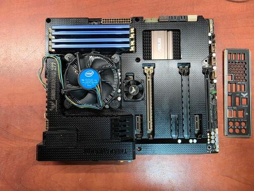 Asus Sabertooth Z77 Met i7-3770K en 16GB, Computers en Software, Moederborden, Gebruikt, Intel, DDR3, Ophalen of Verzenden