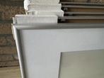 Kunst/foto wissellijsten, mat aluminium + passepartout 60x40, Ophalen, Metaal of Aluminium, Zo goed als nieuw, Minder dan 50 cm