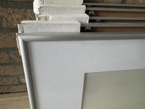 Kunst/foto wissellijsten, mat aluminium + passepartout 60x40, Huis en Inrichting, Woonaccessoires | Lijsten, Zo goed als nieuw