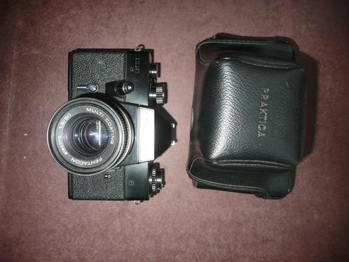 Praktica EE3 met CAMERATAS in zeer nette staat.  Eventuele v, Audio, Tv en Foto, Fotocamera's Analoog, Zo goed als nieuw, Spiegelreflex