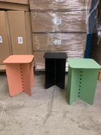 Weer nieuwe voorraad Lex Pott Puik metal Hinge  bijzettafel, Ophalen of Verzenden, Zo goed als nieuw, 25 tot 50 cm, Rond