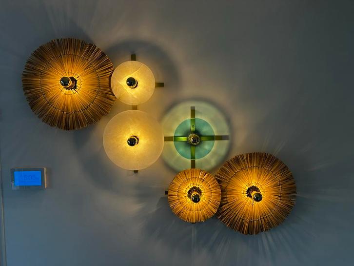 Aromas del Campo Abby Wandlamp - Zo Goed Als Nieuw!, Huis en Inrichting, Lampen | Wandlampen, Zo goed als nieuw, Metaal, Ophalen of Verzenden