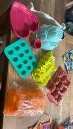 Siliconen taartvorm, Hobby en Vrije tijd, Taarten en Cupcakes maken, Ophalen of Verzenden, Zo goed als nieuw, Cupcakes