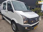 Volkswagen Crafter 35 2.0 TDI L1H2 DC *dubbele cabine* AIRCO, Auto's, Bestelauto's, Euro 5, Gebruikt, 4 cilinders, Volkswagen