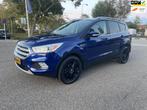 Ford Kuga 1.5 EcoBoost Titanium / 1e.eigenaar / leder/ airco, 4 cilinders, Blauw, Bedrijf, Handgeschakeld