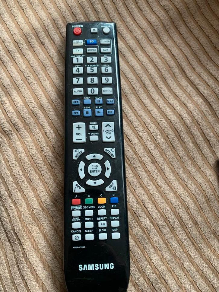 Origineel Samsung Afstandsbediening AH59-02194B, Audio, Tv en Foto, Afstandsbedieningen, Gebruikt, Origineel, Dvd, Met display