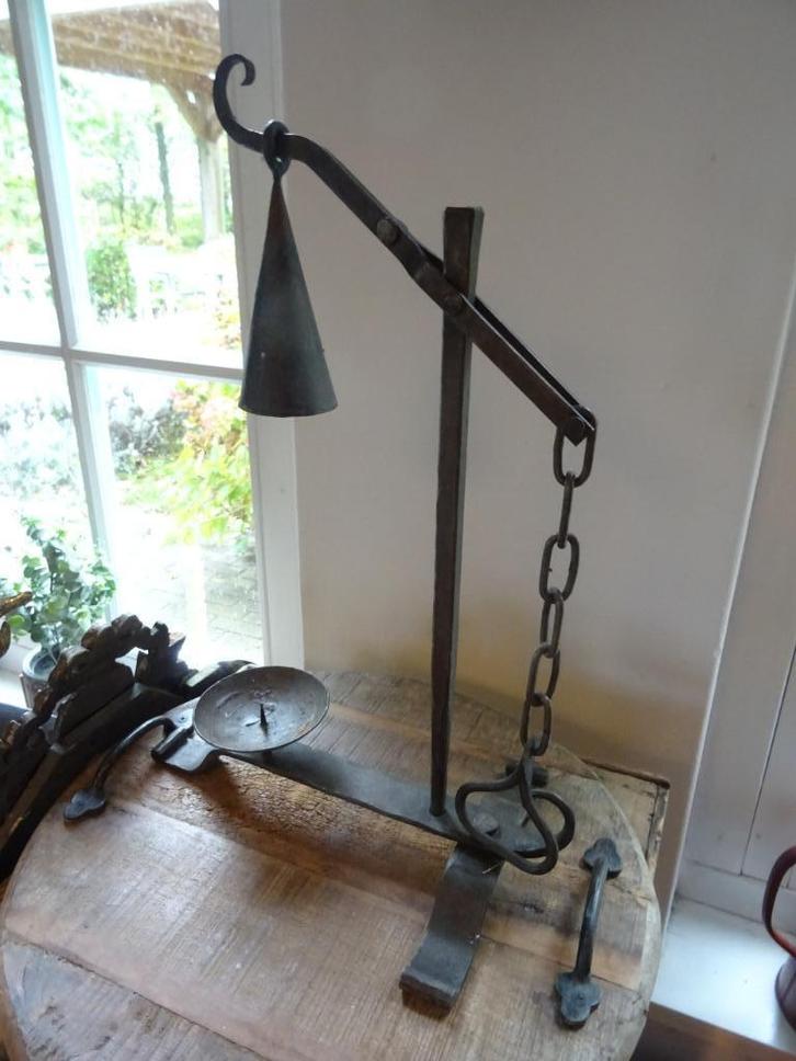 bijzondere Franse kandelaar, Antiek en Kunst, Antiek | Kandelaars, Overige materialen, Ophalen