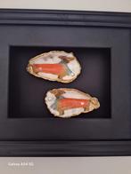 Handgemaakte Oesterschelpen Teckel Decoratie, Ophalen of Verzenden