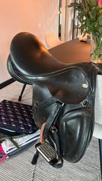 Euroriding spring zadeltje 15,5, medium., Dieren en Toebehoren, Paarden en Pony's | Zadels, Ophalen, Gebruikt, Springen