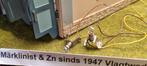 Märklin HO 7028+7073 PUNT GAAF, Wisselstroom, Brug, Tunnel of Gebouw, Analoog, Ophalen of Verzenden
