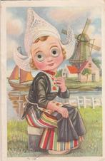 Kinderkaartje   met bewegende oogjes, Verzamelen, Ansichtkaarten | Themakaarten, 1940 tot 1960, Gelopen, Kinderen, Ophalen of Verzenden