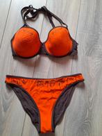 Marlies dekkers bikini 75E met broekje L, Ophalen of Verzenden, Zo goed als nieuw, Bruin, Bikini