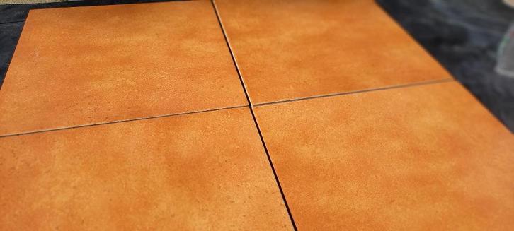 Terra cotta tegels, 25 m², Doe-het-zelf en Verbouw, Tegels, Nieuw, Vloertegels, Keramiek, 20 tot 40 cm, 20 tot 40 cm, 10 m² of meer