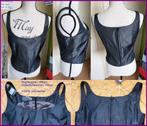 WHITE grijs-metallic designer gilet maat 38, Maat 38/40 (M), Zo goed als nieuw, Grijs, WHITE