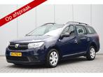 Dacia Logan MCV 0.9 TCe Ambiance Airco 99dkm! (bj 2017), Voorwielaandrijving, Stof, Gebruikt, Blauw