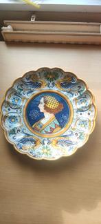 Decoratief Bord S. Volpi Deruta, Ophalen of Verzenden