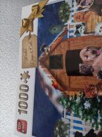King Puzzel 1000 stukjes - Winter Dogs & Cats, Ophalen of Verzenden, 500 t/m 1500 stukjes, Nieuw, Legpuzzel