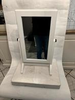 Fraaie kantelbare kapspiegel met ingebouwde sieraden kist, Huis en Inrichting, Minder dan 50 cm, Ophalen of Verzenden, Zo goed als nieuw